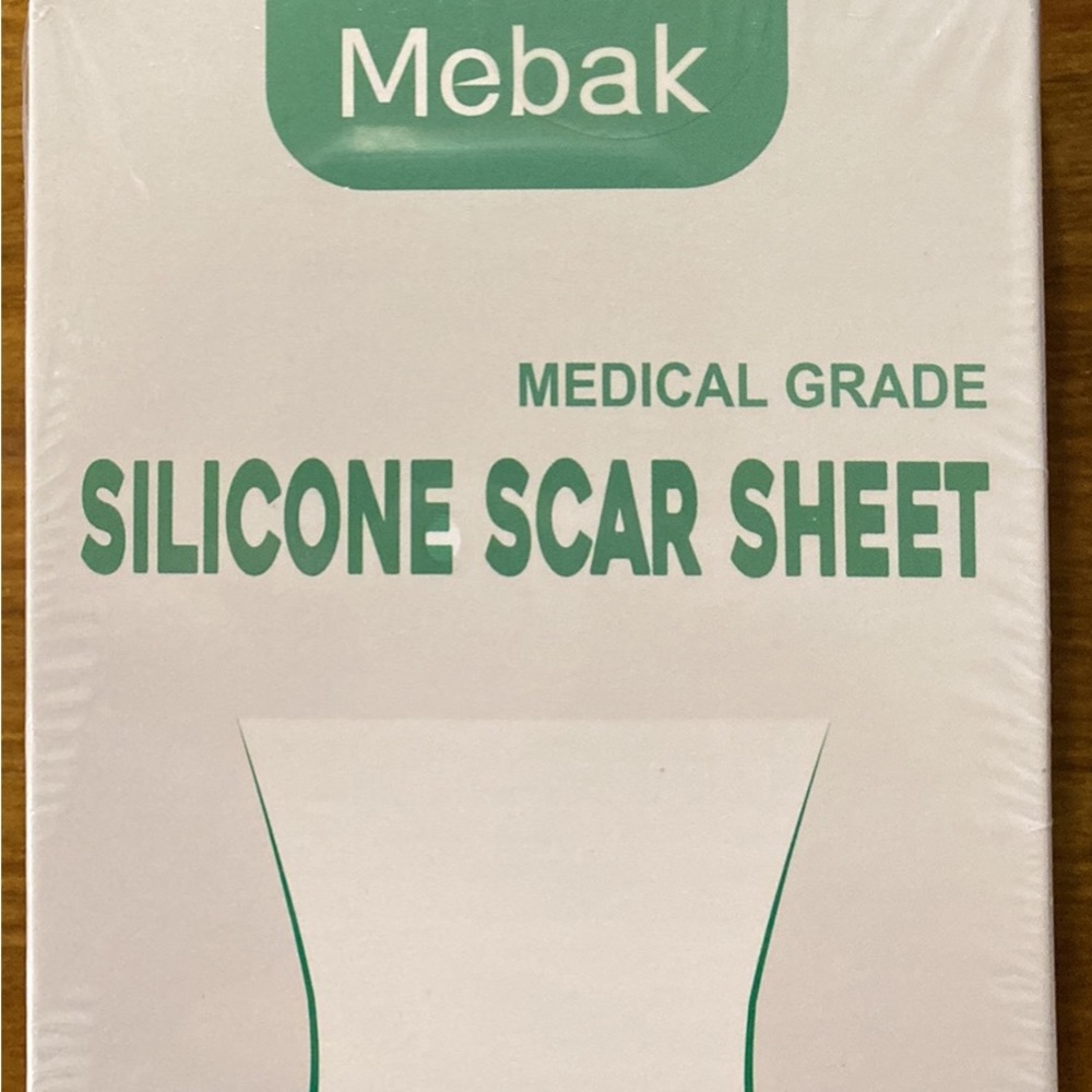 New silicone scar sheets